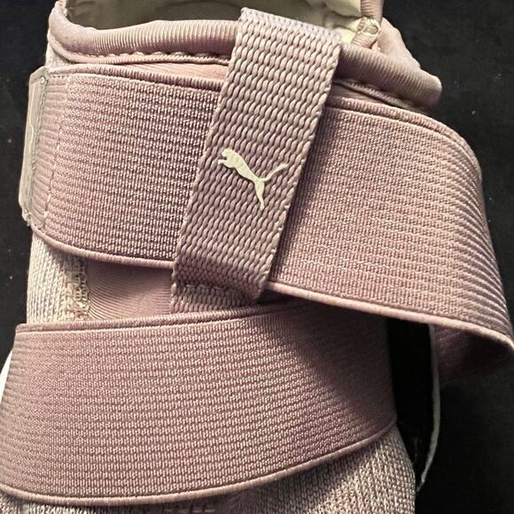 Puma sneakers athletic Soft Foam Optimal Comfort Slip on soft pink/mauve  Sz 7.5 - Picture 9 of 13